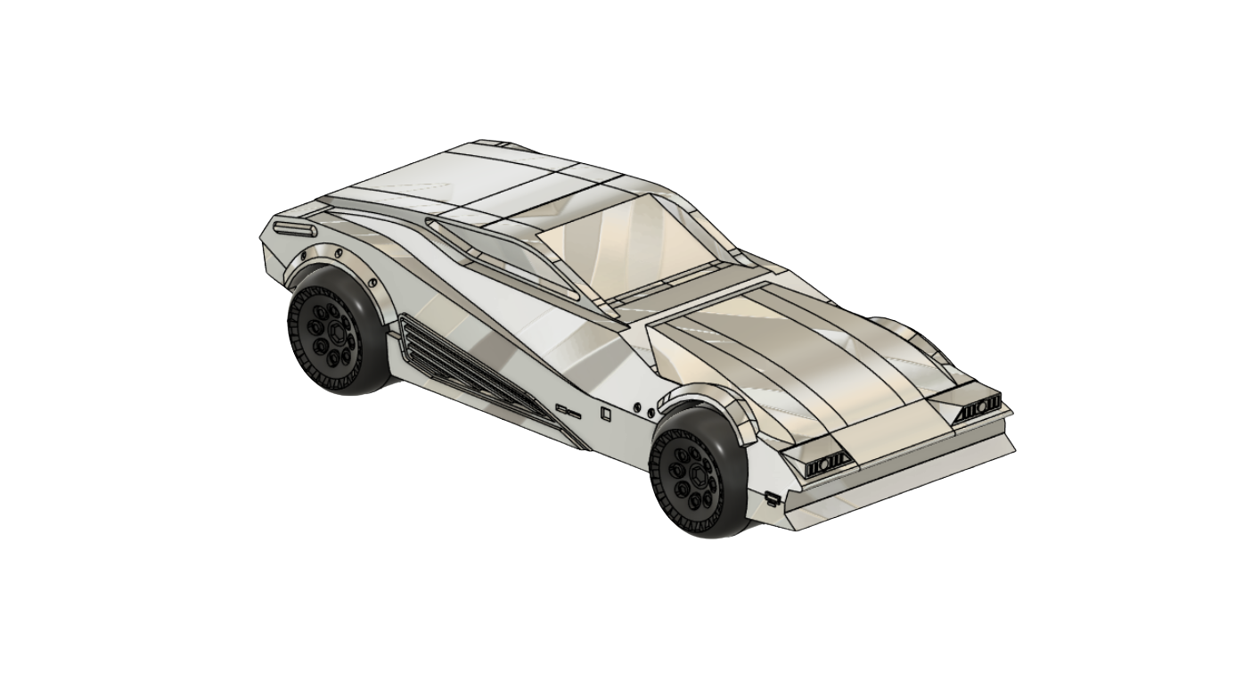 Fusion: Quadra Turbo-R V-Tech 3D model